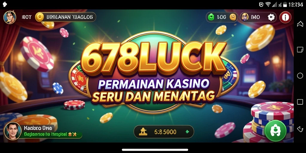 Tampilan gameplay menyenangkan dan menantang di 678LUCK.
