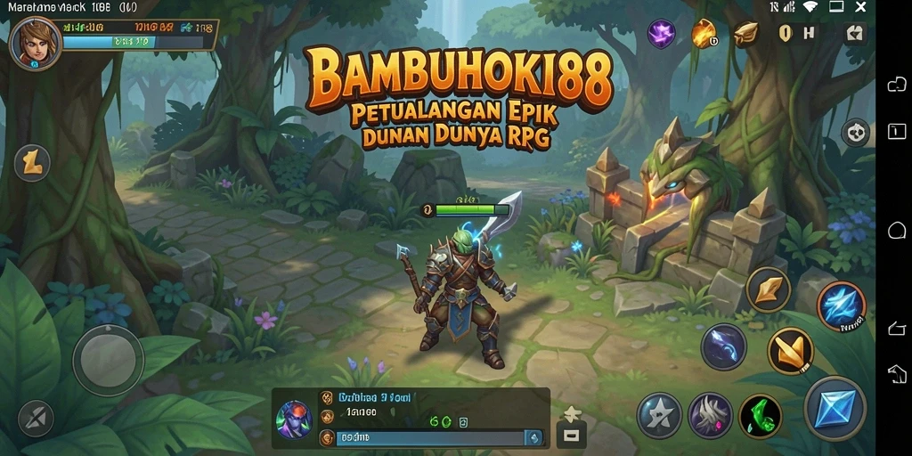 Menampilkan gameplay seru dan karakter unik di BAMBUHOKI88.