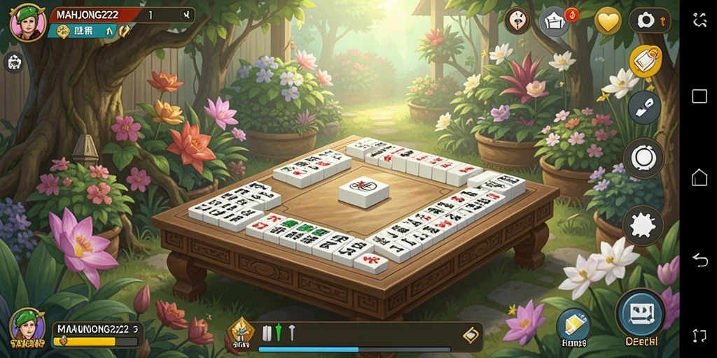 Tampilan gameplay MAHJONG222 yang menarik dan seru