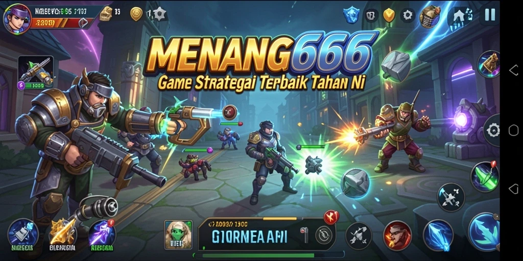 Tampilan gameplay MENANG666 yang menarik dan penuh strategi.