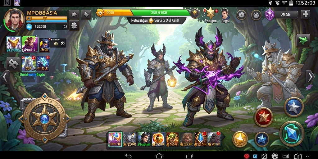 Tampilan gameplay MPO88ASIA yang menakjubkan dan penuh aksi.