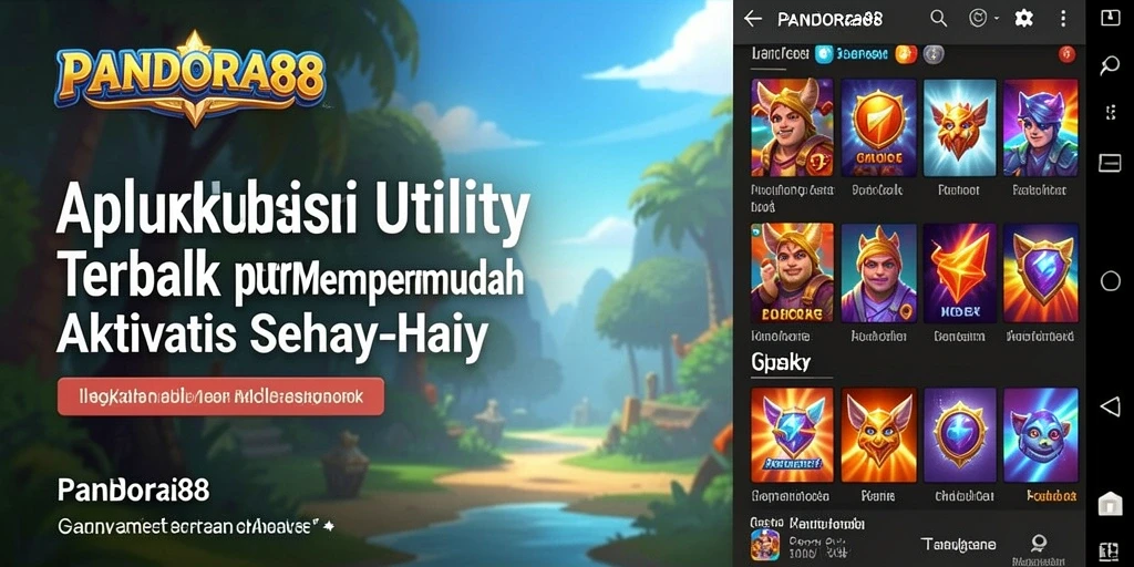 Tampilan antarmuka PANDORA88 yang intuitif dan fungsional.