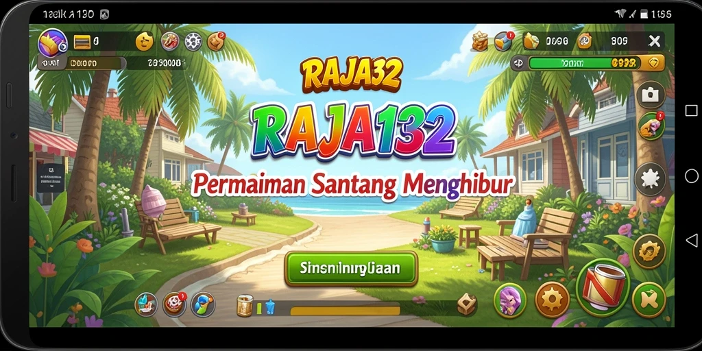 Screenshot gameplay RAJA132 yang menghibur dan seru