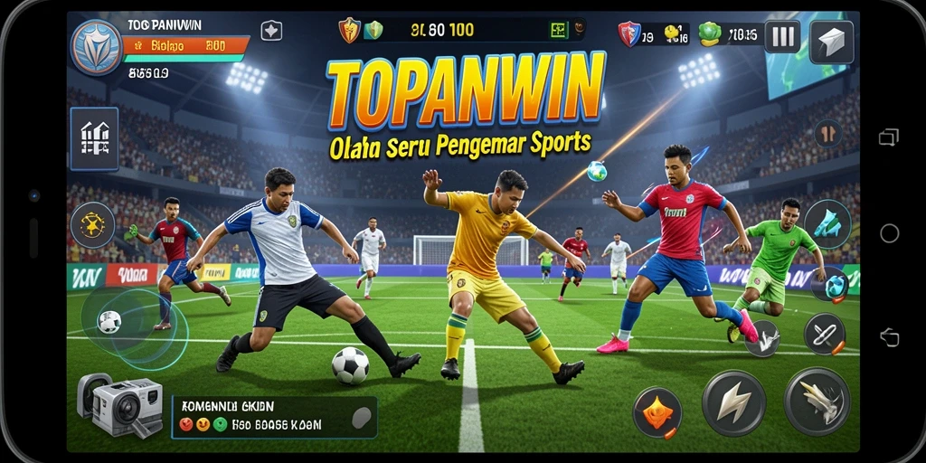 Gameplay seru TOPANWIN dengan aksi olahraga yang mendebarkan.