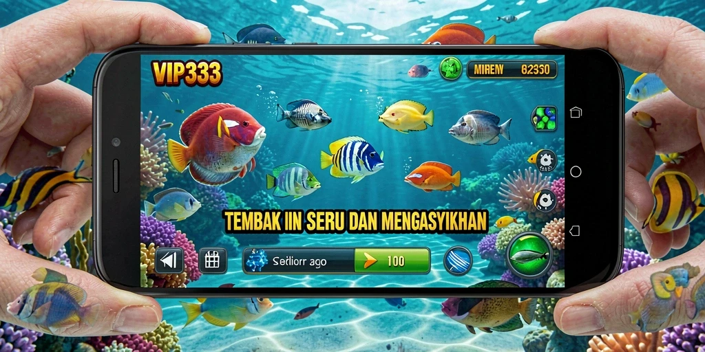 Screenshot utama gameplay Tembak Ikan VIP333 yang menarik.